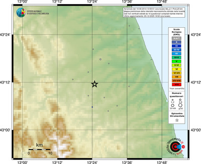 Mappa EMS - località