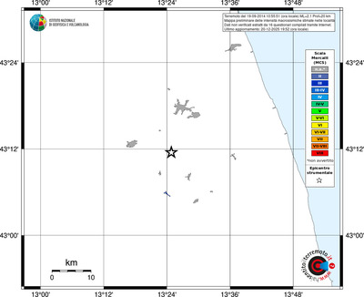Mappa MCS - territori località