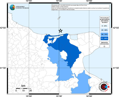 Mappa territorio comunale con almeno 3 questionari