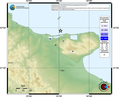 Mappa comuni con almeno 3 questionari