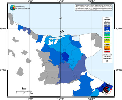Mappa MCS - territori comuni