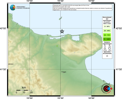 Mappa comuni con almeno 3 questionari