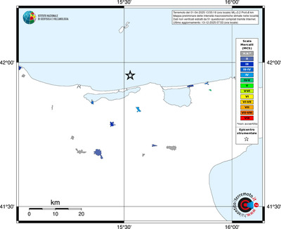 Mappa MCS - territori località