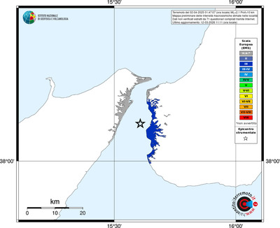 Mappa EMS - territori località