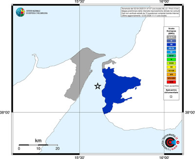 Mappa EMS - territori comuni
