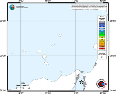 Mappa EMS - territori località