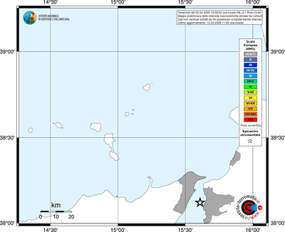 Mappa EMS - territori comuni