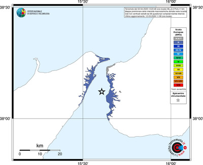 Mappa EMS - territori località