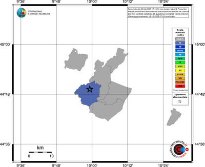 Mappa MCS - territori comuni