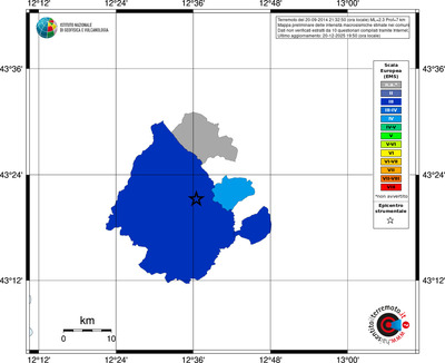Mappa EMS - territori comuni