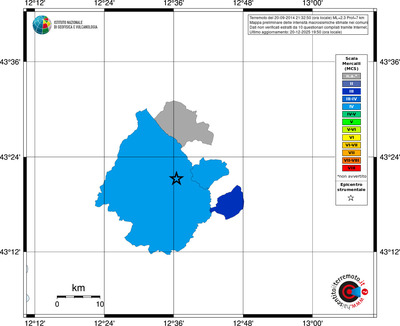 Mappa MCS - territori comuni