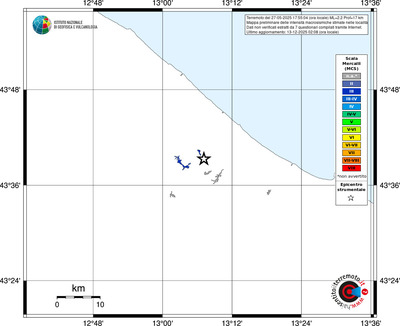 Mappa MCS - territori località
