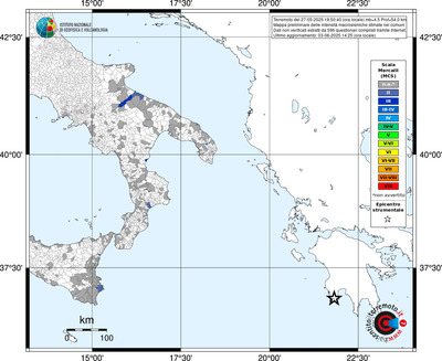 Mappa MCS - territori comunali