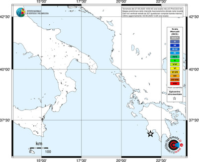 Mappa MCS - territori delle località