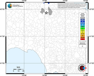 Mappa MCS - territori comunali