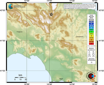 Mappa MCS - località