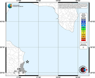 Mappa MCS - territori comunali
