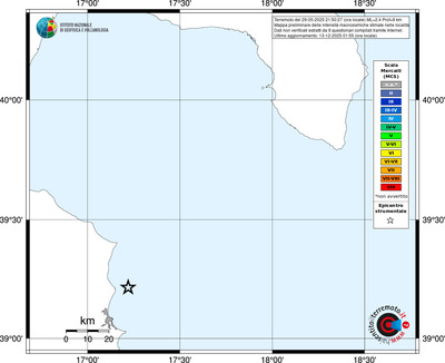 Mappa MCS - territori località