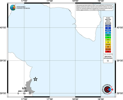 Mappa MCS - territori comuni