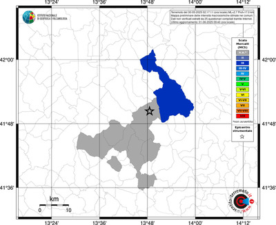 Mappa MCS - territori comunali