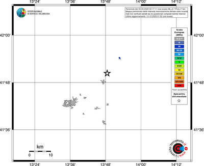 Mappa EMS - territori località