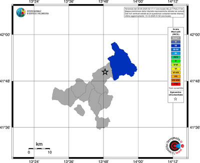 Mappa MCS - territori comuni