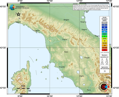 Mappa EMS - località