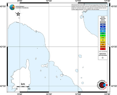 Mappa MCS - territori località