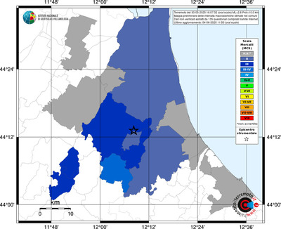 Mappa MCS - territori comunali