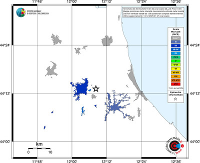 Mappa MCS - territori località