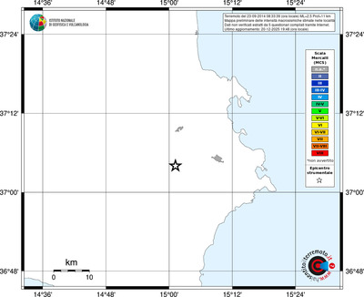 Mappa MCS - territori località