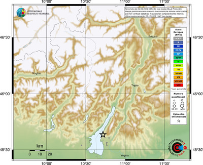 Mappa EMS - località