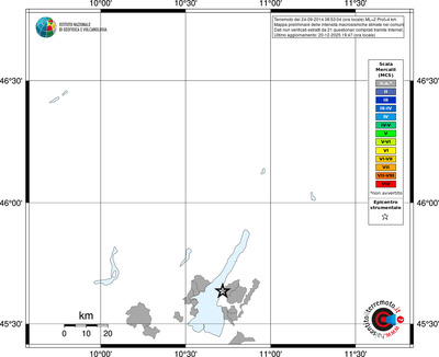 Mappa MCS - territori comuni
