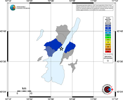 Mappa MCS - territori comuni
