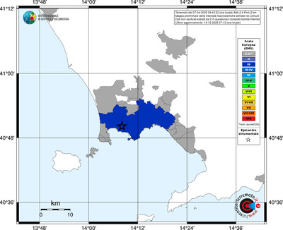 Mappa EMS - territori comuni