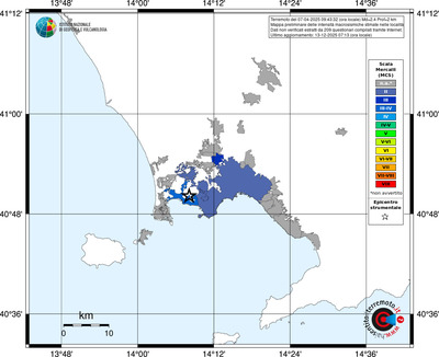 Mappa MCS - territori località