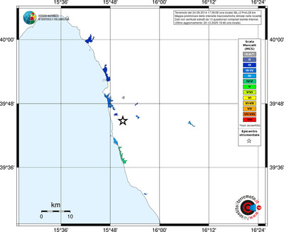 Mappa MCS - territori località