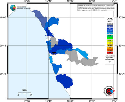 Mappa MCS - territori comuni