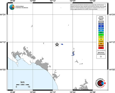 Mappa MCS - territori località