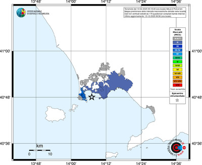 Mappa MCS - territori località