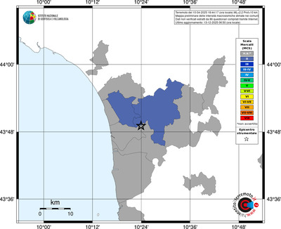 Mappa MCS - territori comuni