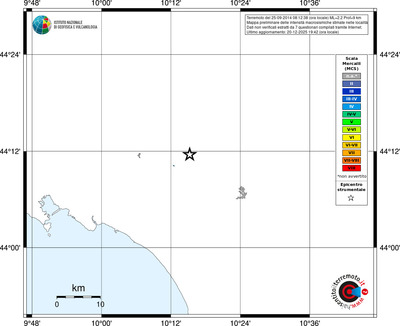 Mappa MCS - territori località
