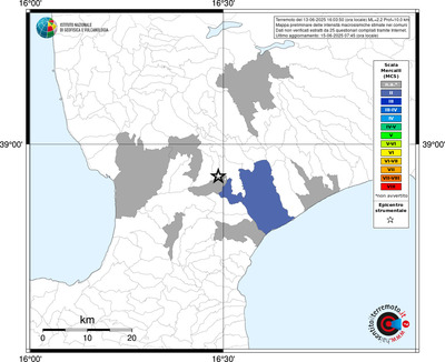 Mappa MCS - territori comunali