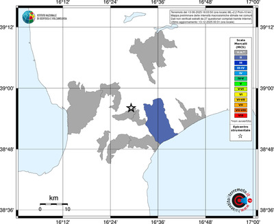 Mappa MCS - territori comuni