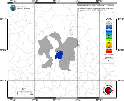 Mappa MCS - territori comunali