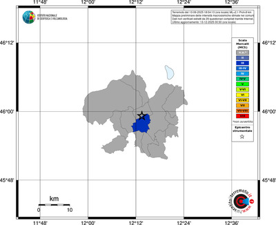 Mappa MCS - territori comuni