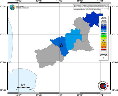 Mappa MCS - territori comuni