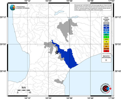 Mappa EMS - territori comunali