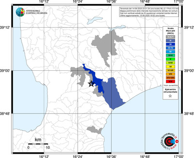 Mappa MCS - territori comunali