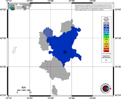 Mappa MCS - territori comuni